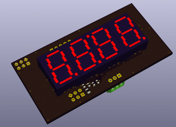 Impressionen Stoppuhr aus KiCad